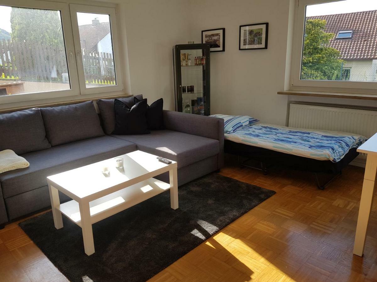 Ferien in Neuffen - Ferienwohnung Plaue Exterior foto